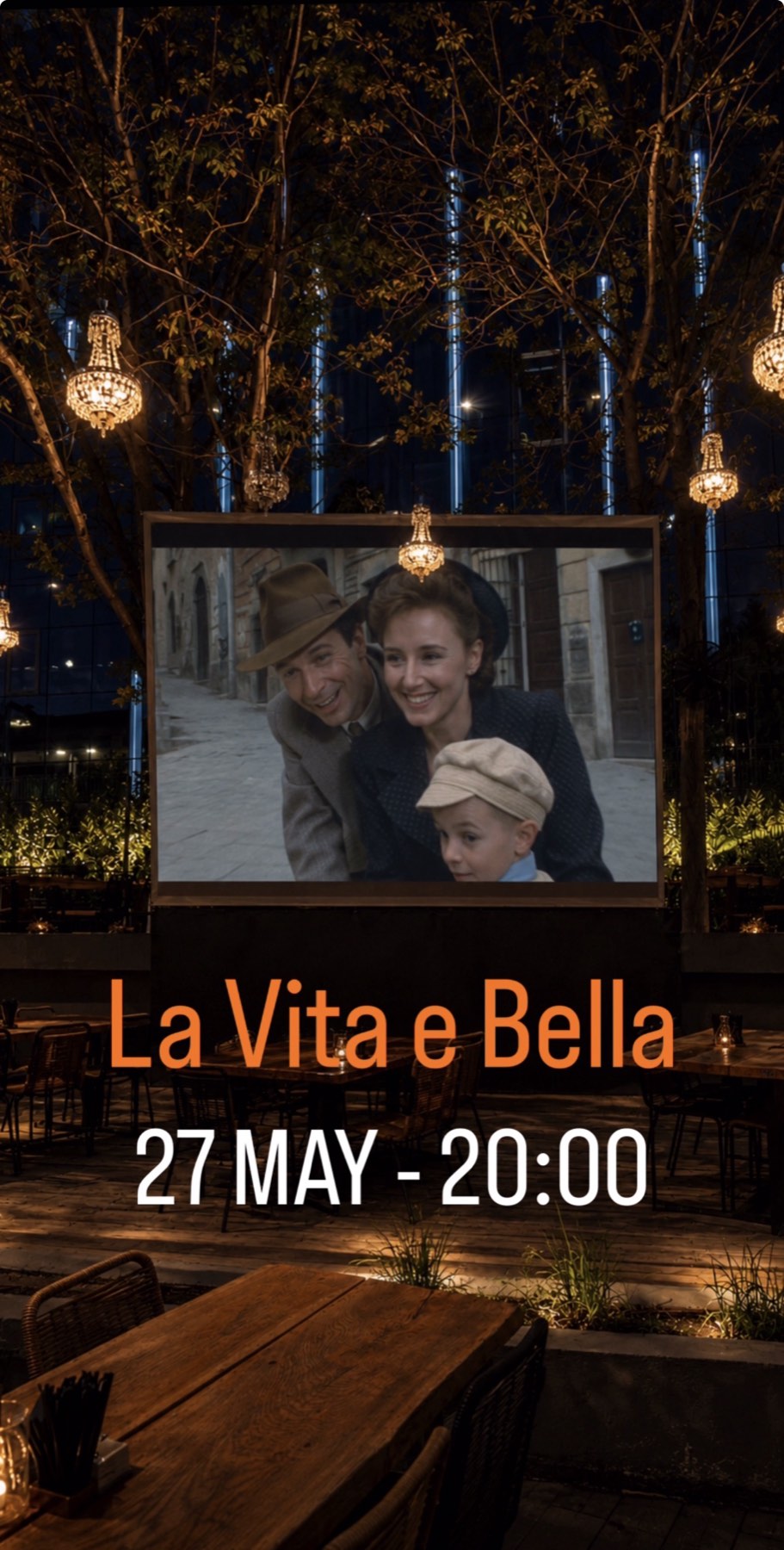 La Vita è Bella — Movie Night at Si-Lounge